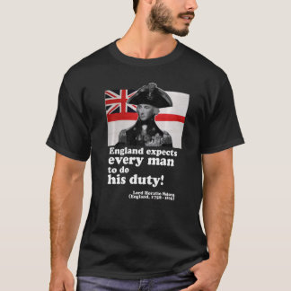 Lord Nelson Has Say It Do The Right Thing Slogan T-Shirt