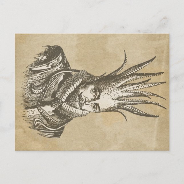 "Lord of the Deep" Postcard (Front)