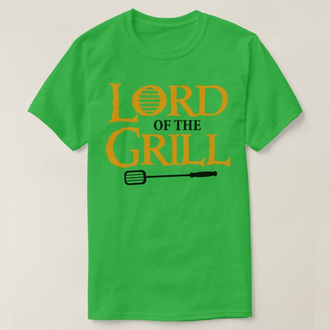 Lord Of The Grill T-Shirt (Design Front)