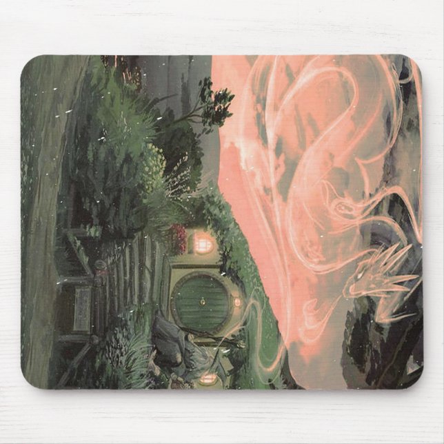 LORD OF THE RINGS ART Blanket Mouse Pad (Front)