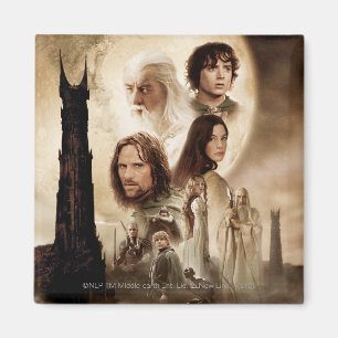 Lord of the Rings: The Two Towers Movie Poster Magnet