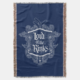 Lord Of The Rinks (Hockey) Throw Blanket