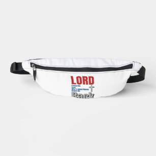 Lord Protect Me Christian Faith Shirt Design_1 Fanny Pack