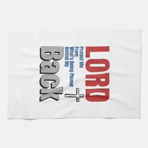 Lord Protect Me Christian Faith Shirt Design_1 Kitchen Towel