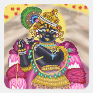 Lord Radharaman Vrindavan Sticker