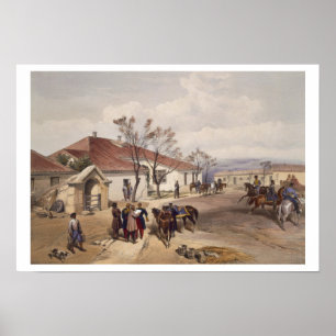 Lord Raglan's Head Quarters at Khutur Karagatch, p Poster