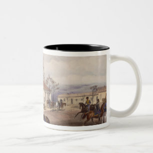 Lord Raglan's Head Quarters at Khutur Karagatch, p Two-Tone Coffee Mug