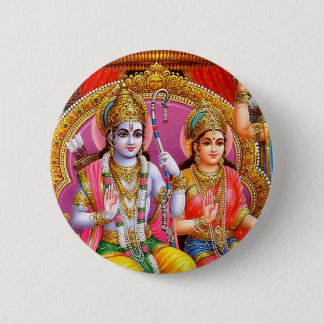 Lord Rama 2 Inch Round Button