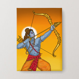 Lord Rama Button