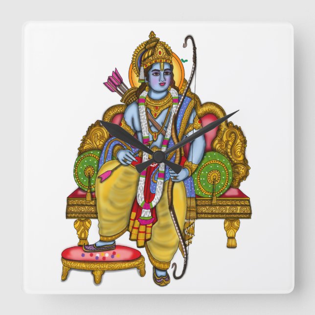 Lord Rama Clock (Front)