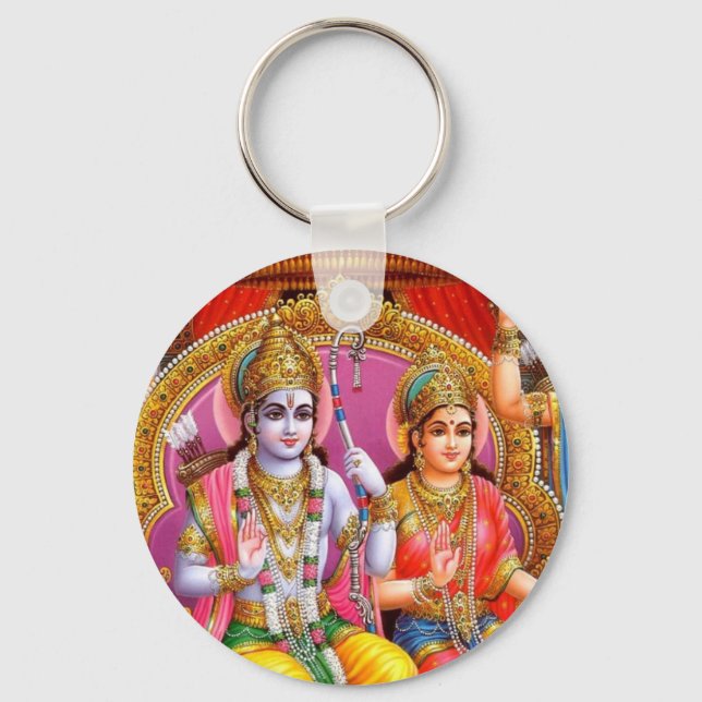 Lord Rama Keychain (Front)