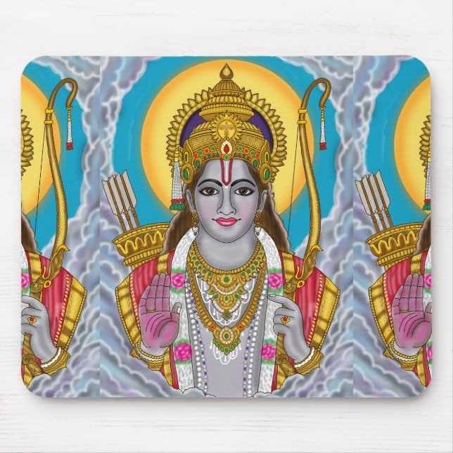 Lord Rama Mouse Pad (Front)
