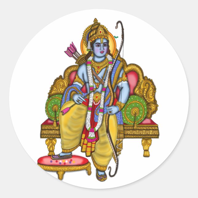 Lord Rama Stickers (Front)