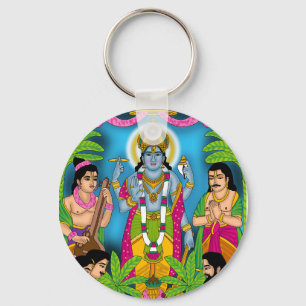 Lord Satyanarayan Keychain