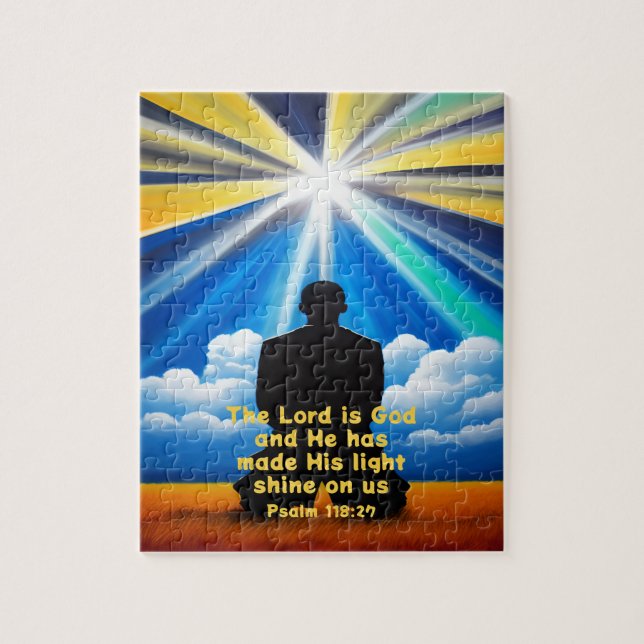 Lord Shine Your Light Jigsaw Puzzle (Vertical)