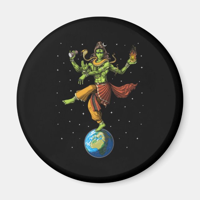 Lord Shiva Alien Magnet (Front)