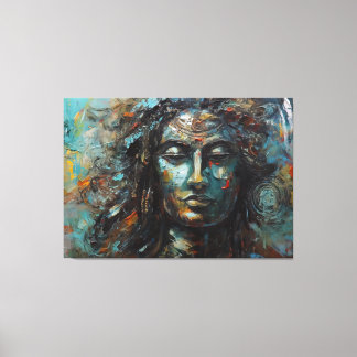 Lord shiva canvas painting