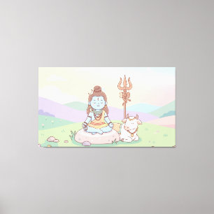 Lord Shiva Canvas Print