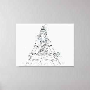 Lord Shiva Canvas Print