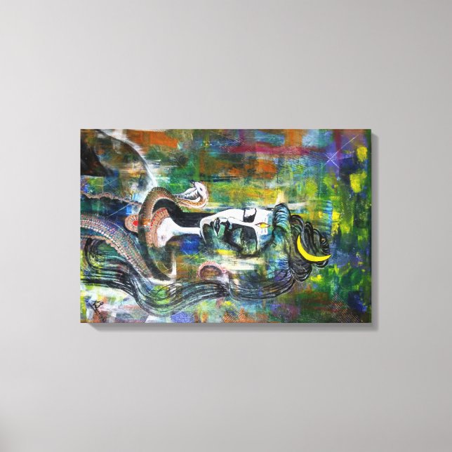 Lord Shiva Canvas Print (Front)
