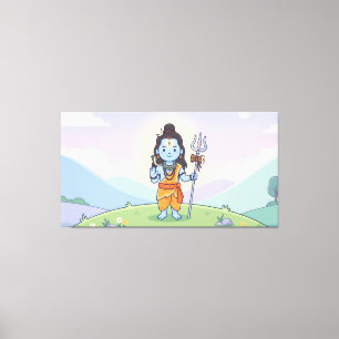 Lord Shiva Canvas Print