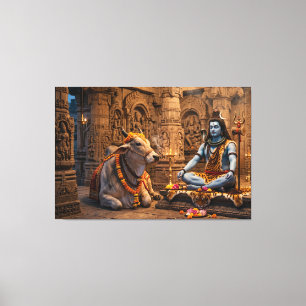 Lord Shiva Canvas Print