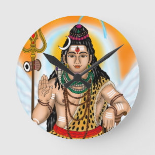 Lord Shiva Clock