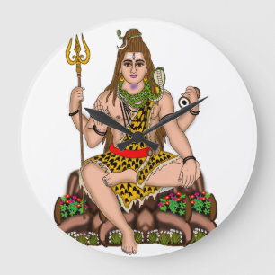 Lord Shiva Clock