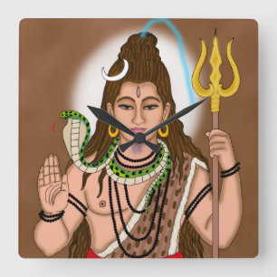 Lord Shiva Clock