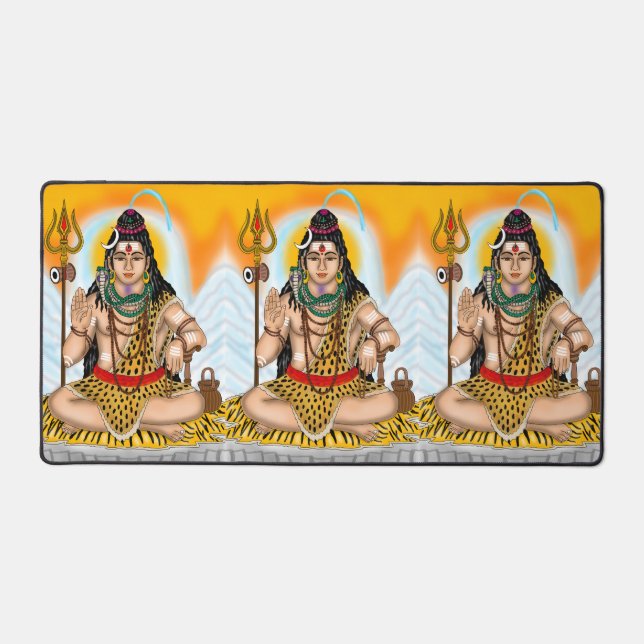 Lord Shiva Desk Mat (Front)