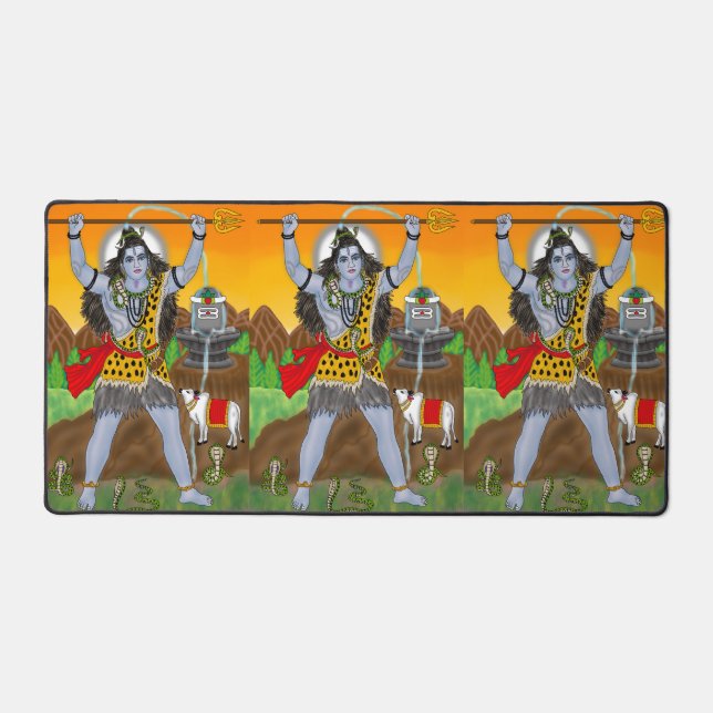 Lord Shiva Desk Mats (Recto)