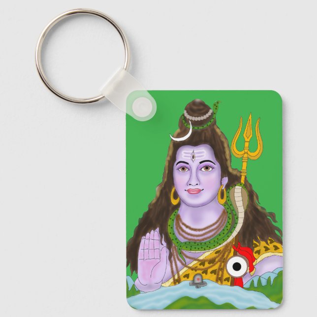 Lord Shiva Keychain (Front)