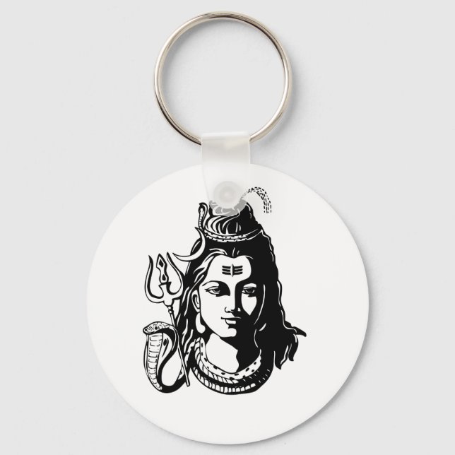 Lord Shiva Keychain (Front)