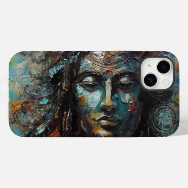 lord shiva painting Case-Mate iPhone case (Back (Horizontal))