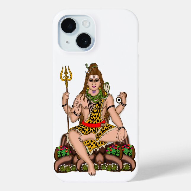 Lord Shiva Phone Case (Back)