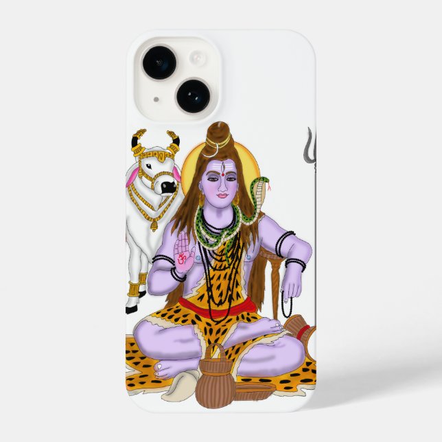 Lord Shiva Phone Case (Back)