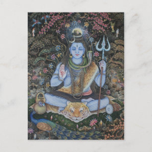Lord Shiva Post Card