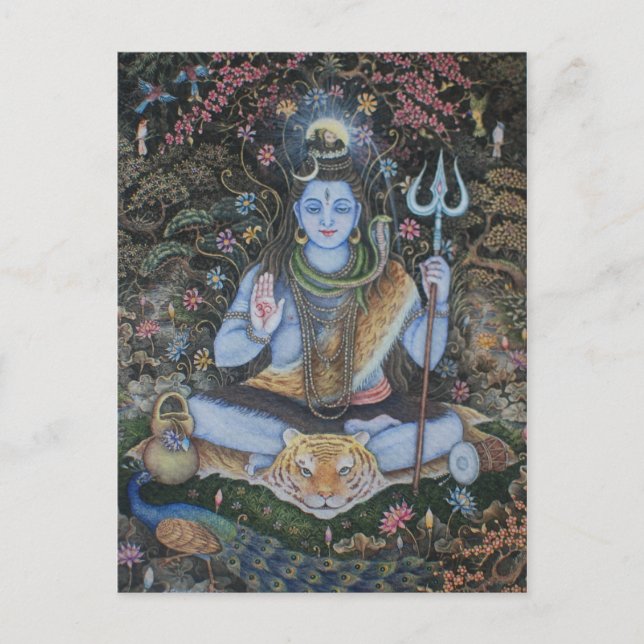 Lord Shiva Post Card (Front)