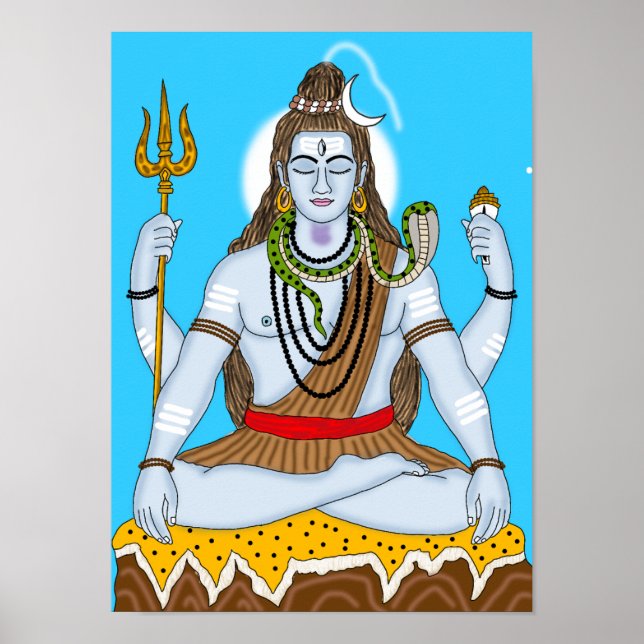 Lord Shiva Poster (Front)