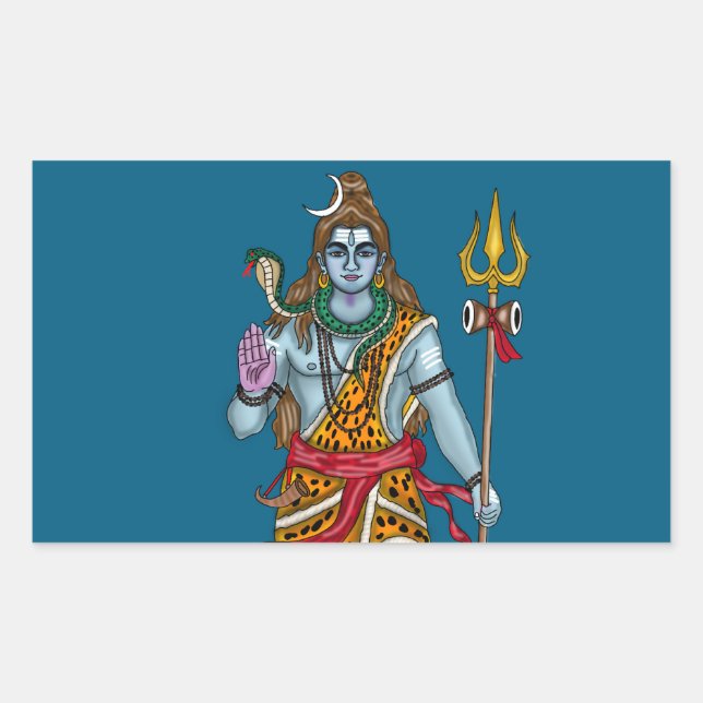Lord Shiva Stickers (Front)