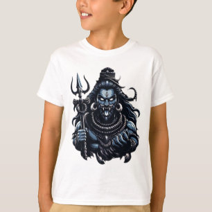Lord Shiva: The Storm of Destruction and Power" T-Shirt