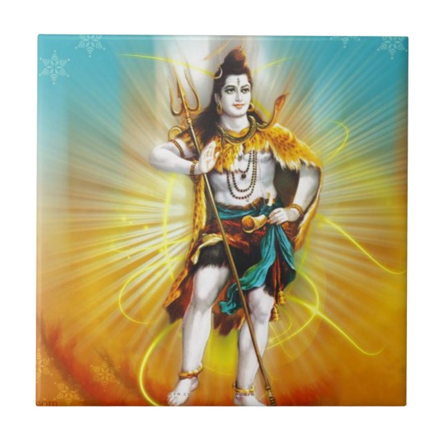 LORD SHIVA TILE (Front)