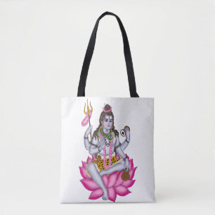 Lord Shiva Tote Bag