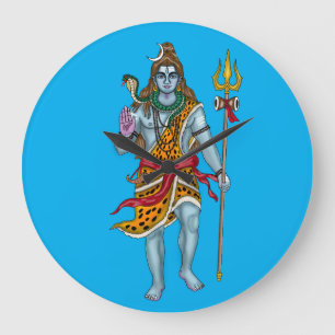 Lord Shiva Wall Clock