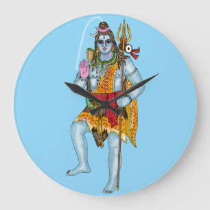 Lord Shiva Wall Clock