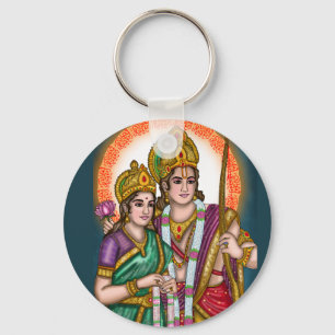 Lord Sita Ram Keychain