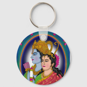 Lord Sitaram Keychain