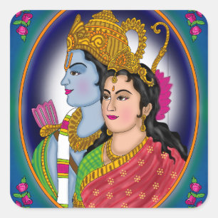 Lord Sitaram Sticker