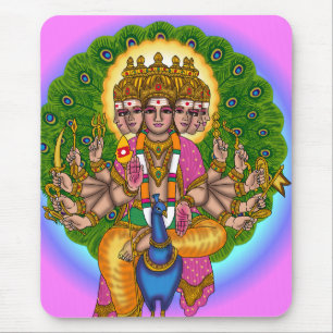 Lord Skanda Mouse Pad