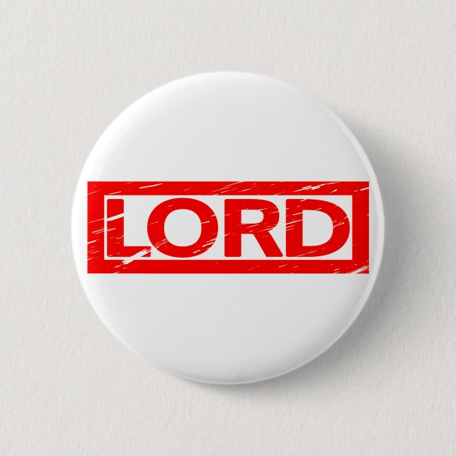 Lord Stamp 2 Inch Round Button (Front)